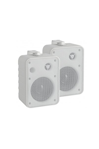 McGrey Set de 2 boxe de studio pasive 10W, Gri închis, Alb