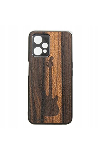 BewooDesign Husă din lemn Realme 9 Pro Chitară Ziricote