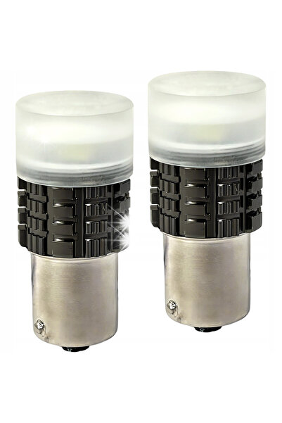 HQ Automotive Becuri LED P21W 12/24V Puternice 5W Can Bus Albe 6000K Lumini d...