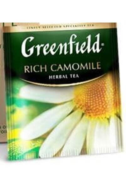 New greenfield GREENFIELD Rich Camomile Herbal Tea Bags 100 Pcs (1.5gx100pcs)