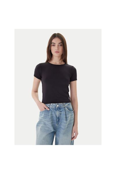 Guess Tricou de damă W5BP56K1092 Negru