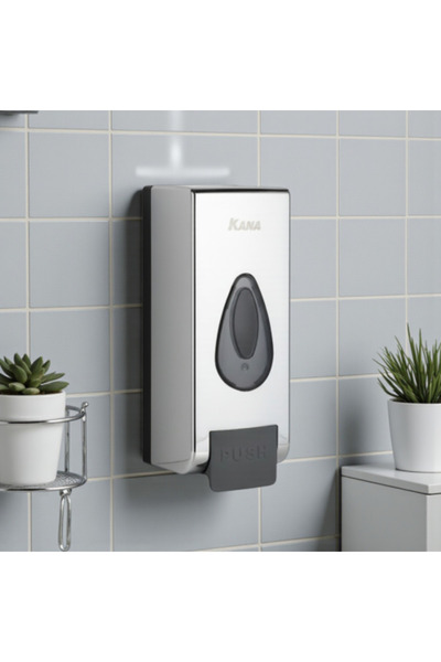 KANA Chrome Liquid Soap Dispenser 600ml - Kana