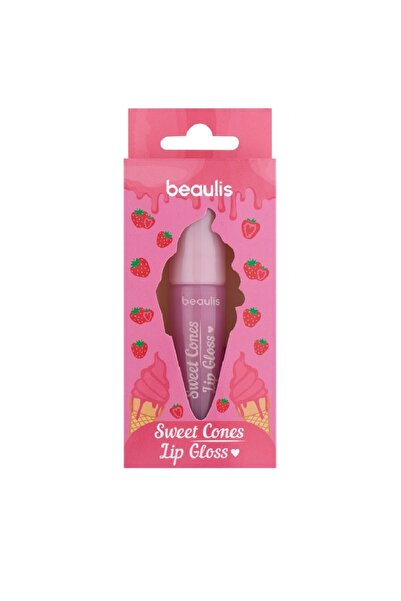 beaulis Sweet Cones Lip Gloss 615 Strawberry Kiss