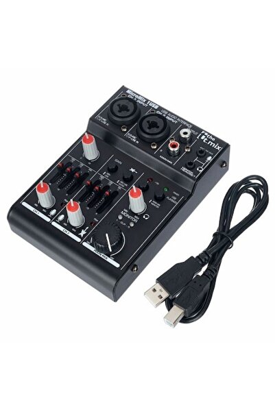 OEM Mixer audio t.mix MicroMix 1 USB, 2 canale mono cu mufă combo XLR / 6.3 m...