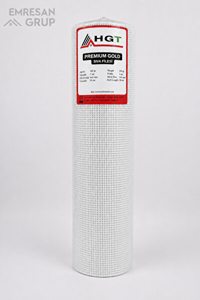 Genel Markalar Beyaz Sıva Filesi 160 gr 4x4 mm 1x50 m