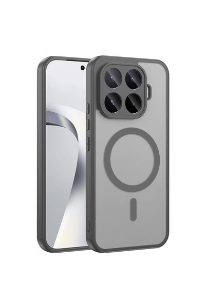 Microsonic Xiaomi 17t Pro Compatible Case Magsmoke Neo Gray
