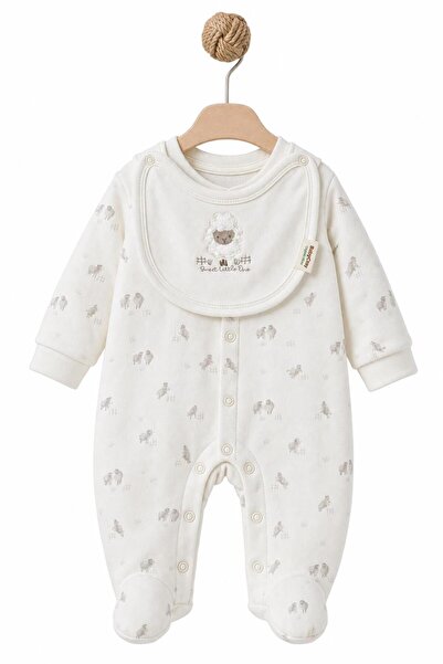 BabyCosy Organic Wear Baby Romper Bib 100% Organic Cotton, Baby - Newborn - C...