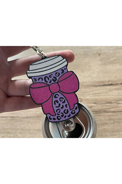 DU&ER Bowknot Design Can Opener Beverage Can Opening Tool-Keychain