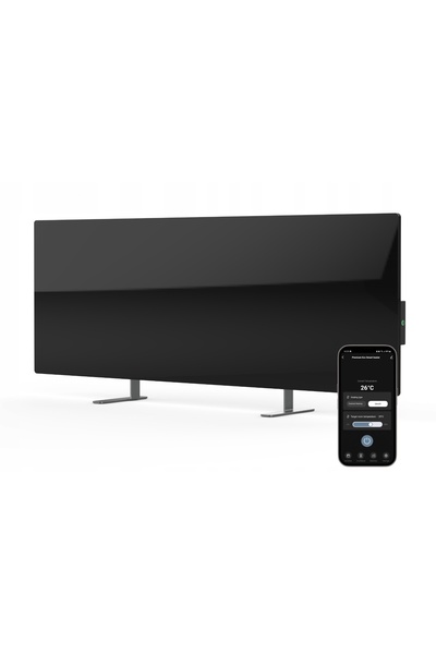 innature Radiator electric AENO AGH0002S Smart Eko Premium Negru