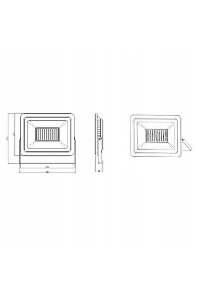 NO BRAND Iluminator LED FOREVER LIGHT RTV03600006