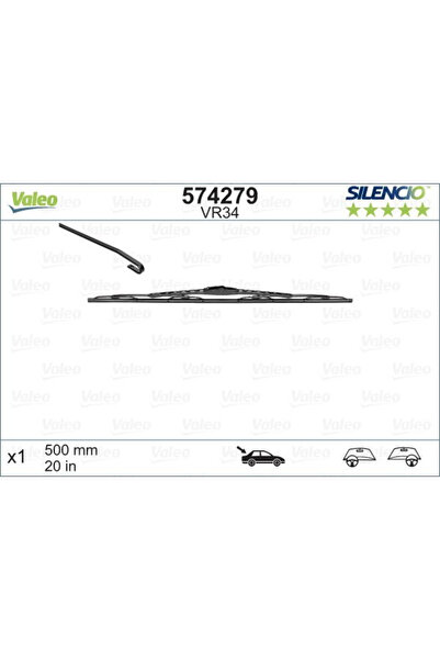 VALEO Stergator Silencio Performance 500mm