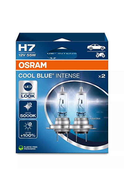 Osram Bec Cool Blue Intense H7 55W 12V PX26d Set 2 buc