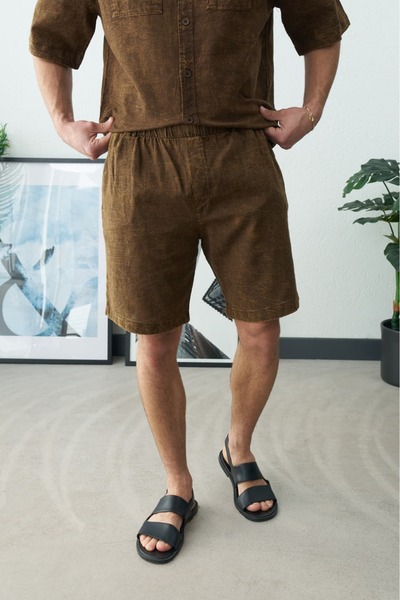 duo fideles Denim Look Shorts