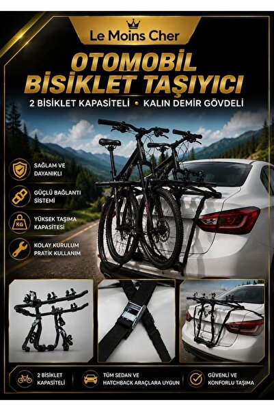 Le Moins Cher Peugeot 2008 Active Araç Bagajı 2 Bisiklet Taşıyıcı Kalın Demir...