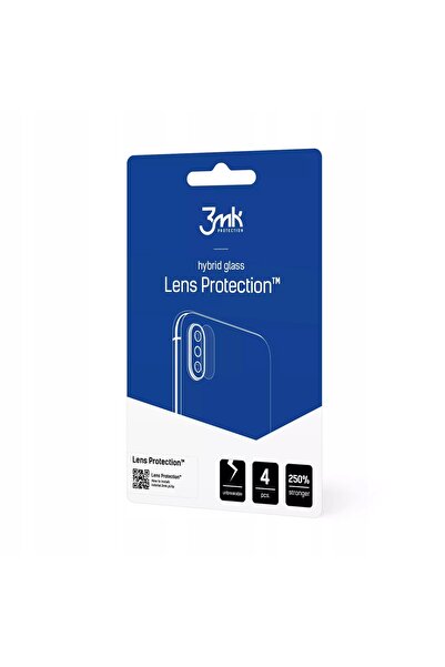 NO BRAND Sticlă hibridă pentru obiectiv 3MK Lens Protection pentru Apple iPho...