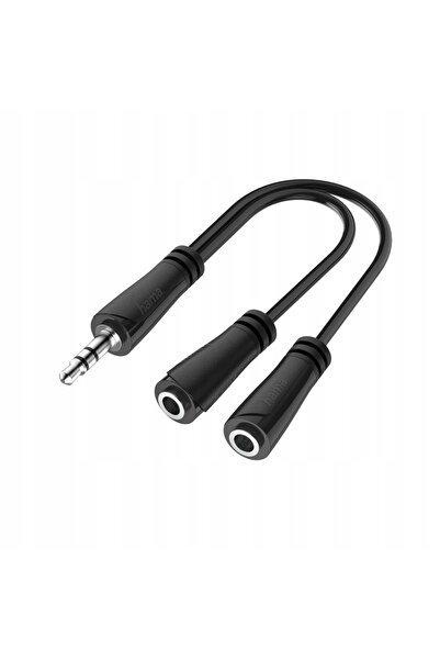 Hama Adaptor splitter jack de 3,5 mm