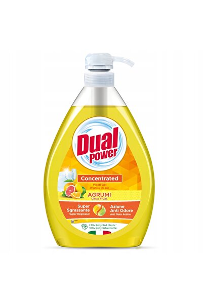 NO BRAND Detergent de vase DUAL POWER Citrus 1000 ml