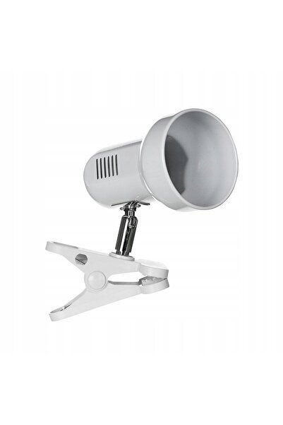 ActiveJet Lampă de birou AJE-CLIP Albă cu clemă