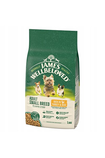NO BRAND Hrana pentru caini JAMES WELLBELOVED Monoprotein Micile rase de curc...