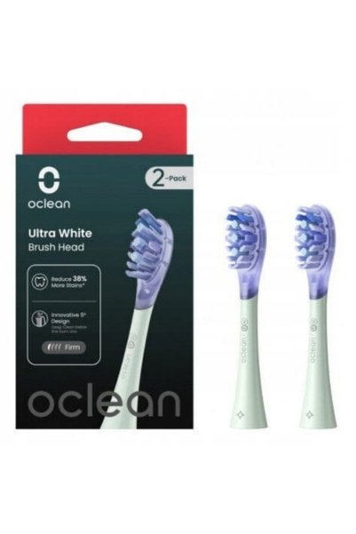 NO BRAND Vârf de perie OCLEAN X Ultra White 2 buc.