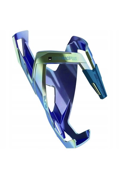 Elite Suport bidon Custom Race Plus Albastru-verde