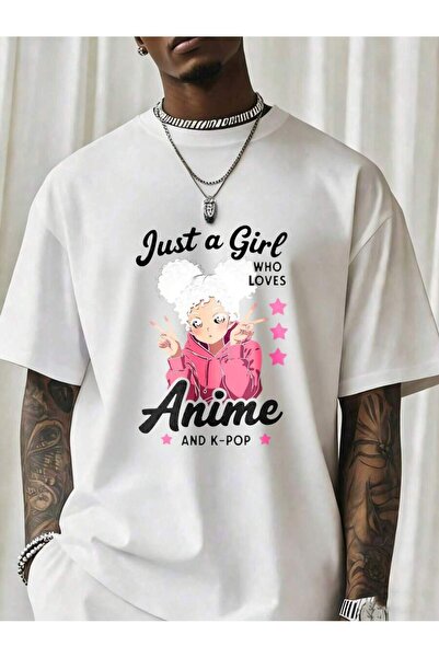 NOURAM تي شيرت بتصميم جرافيك للنساء والرجال بطباعة 'Just A Girl Who Loves T' ...