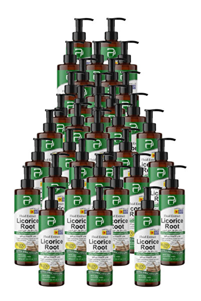 PYRON 36 قطعة لوشن جذور العرقسوس 500 مل