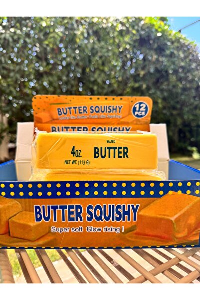 winingo 2Y Shop Butter Squishy Tereyağı 1 Adet Stres Oyuncağı