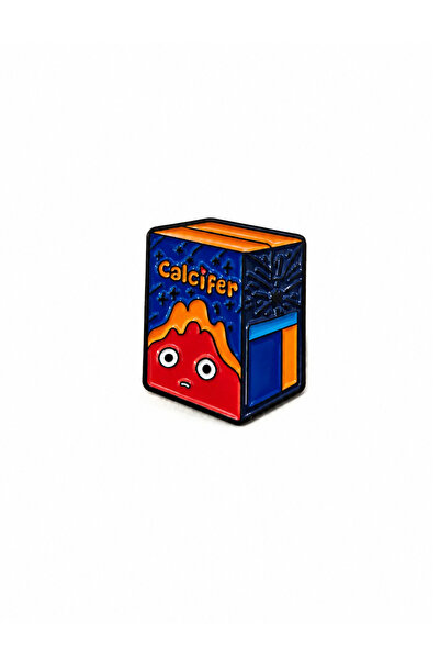 SPELT Calcifer Anime Broş Pin Rozet