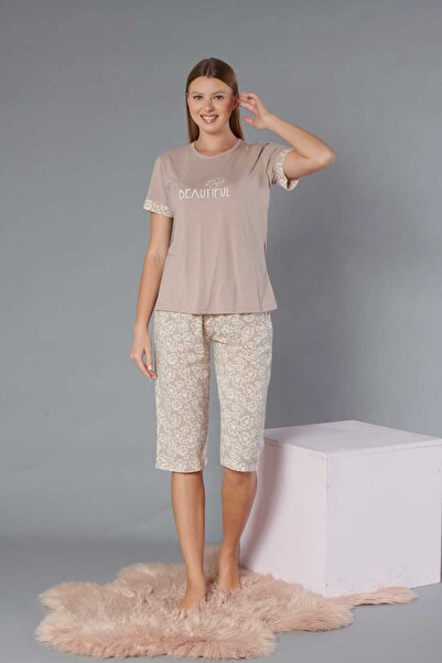 RADU Flower Printed Capri Pajama Set
