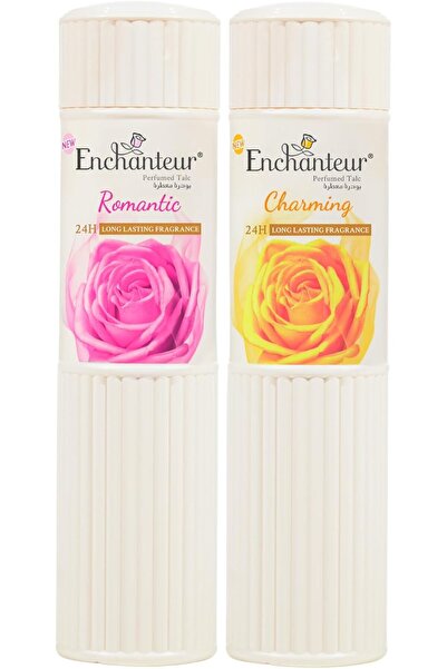 ENCHANTEUR Talc (2 X 250 gm), Romantic + Charming