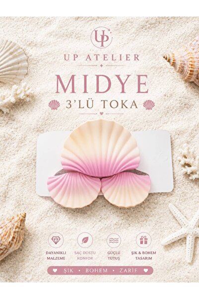 Up Atelier 3-Pack Mussel Buckle