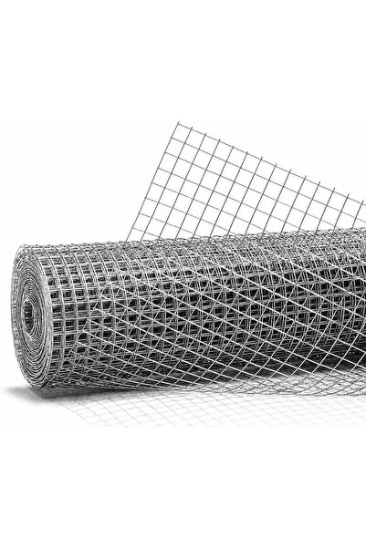 İSTANBUL ÇİT METAL Galvaniz Puntalı Tel 0,70 mm 10×10 mm 1,20×5 m Kafes Kümes...