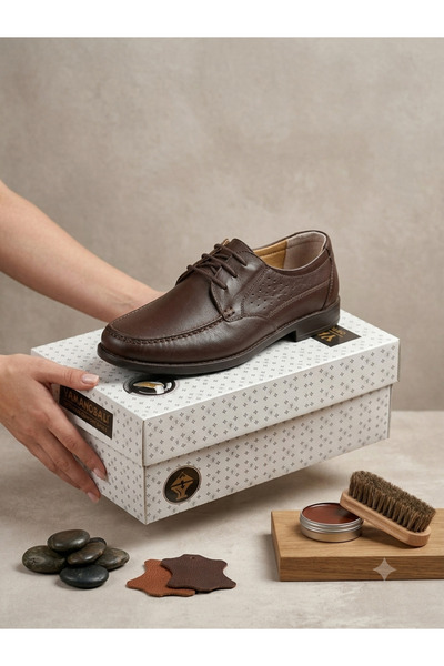 YAMANOBALI Men's 100% Genuine Leather Daily Footwear
