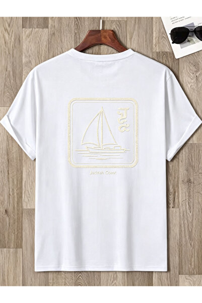 Ornella Studio 180g fine-carded pure cotton short-sleeved T-shirt for women. ...