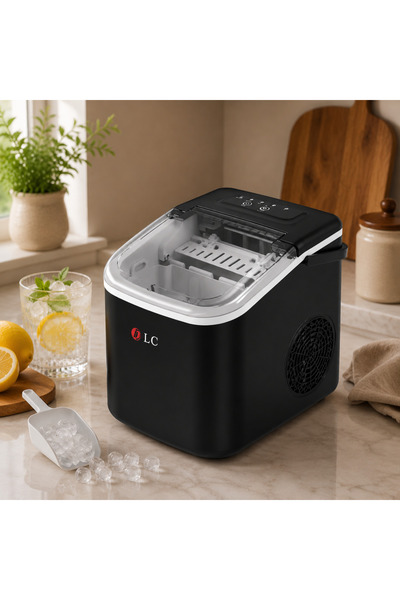 DLC Ice maker mastery | ready cubes in minutes - white