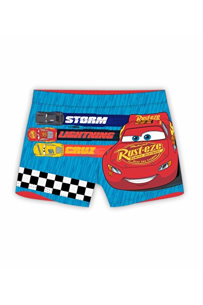 Disney Cars Boxer de baie multicolor 3-8 ani cu uscare rapidă 88% poliester 1...