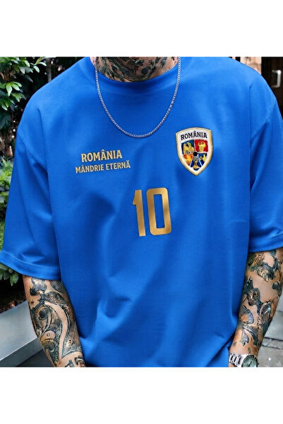 COHERENT Tricou unisex pentru bărbați/femei ROMAINA DIFFERENT COLLAR, din bum...