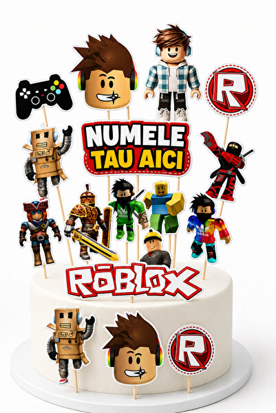Dulciurim by Loredana Ciulei Roblox 2D πλαστικοποιημένο διακοσμητικό επίθεμα,...
