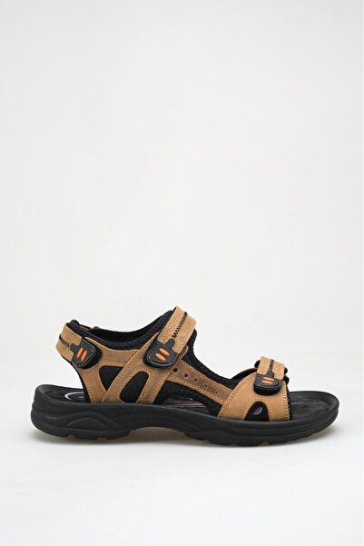 Süperland Genuine Leather Casual Trekking Breathable Men's Sandals