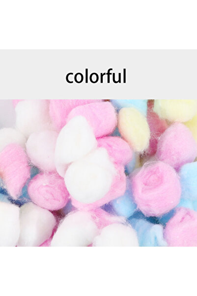 Choice10 100pcs style b 100pcs/pack Colorful Cotton Balls for Small Animal Ca...
