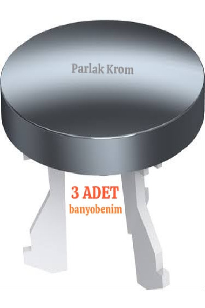 banyo benim Lavabo Su Taşma Yüzüğü 3 ADET İZYAPI