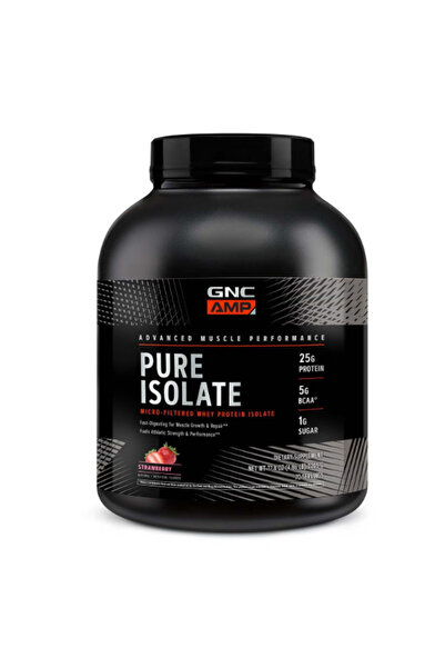 GNC Proteina Izolata din Zer cu Aroma de Capsuni 1728.4g