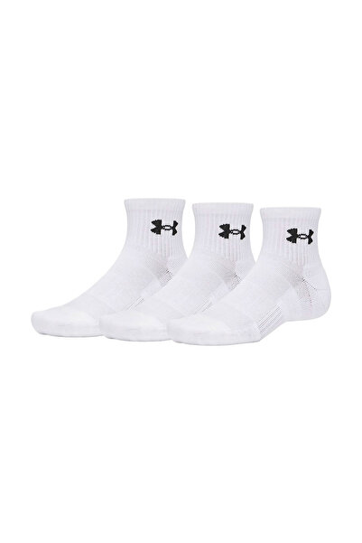 Under Armour ΒΑΜΒΑΚΙ ΕΠΙΔΟΣΕΩΝ 3ΤΕΜ. ΠΑΚΕΤΟ QTR 6009686-100 Λευκό L