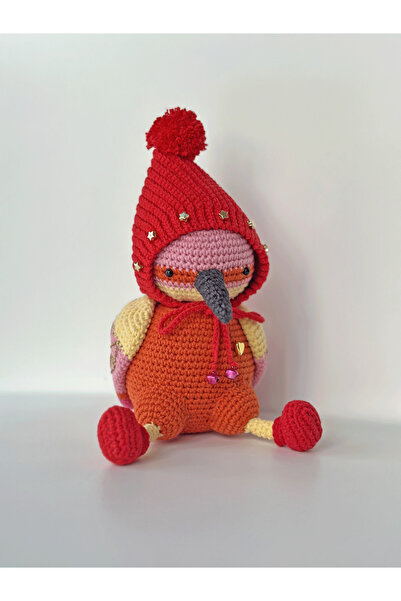 Tabula Rasa Co. Yalıçapkını - Amigurumi Oyuncak Kuş, Çocuk Odası Dekorasyonu