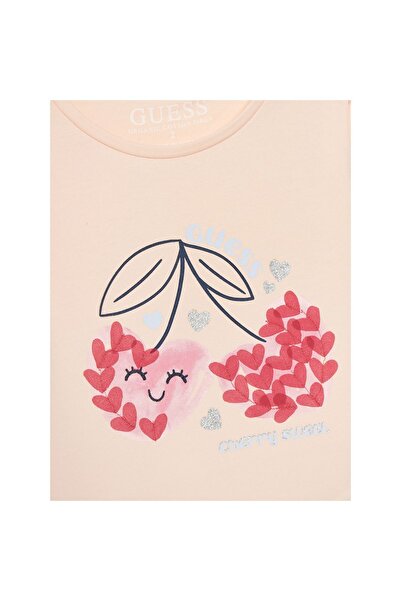 Guess Tricou de fată K5GI03K6YW4 Roz