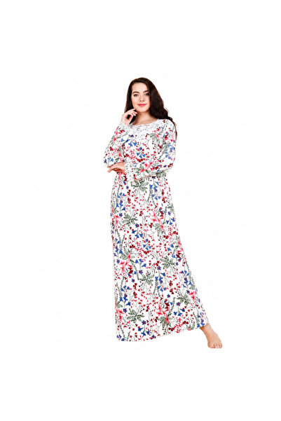 Generic Women's Home Cotton Robe - Ab 7010