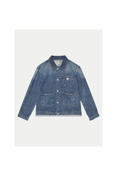 Guess Geacă de blugi pentru fete J5RL04D45E0 Albastru