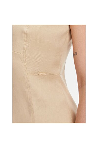 Guess Rochie de vară pentru femei W5GK41WH5L2 Bej