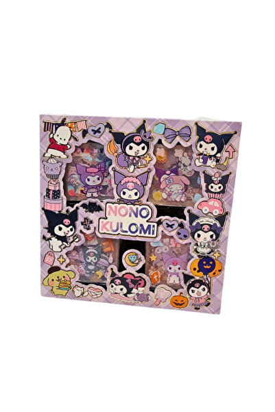 SANRIO 100 Pcs. Kawaii Kuromi Sticker Box Set – Assorted Decorative Stickers ...